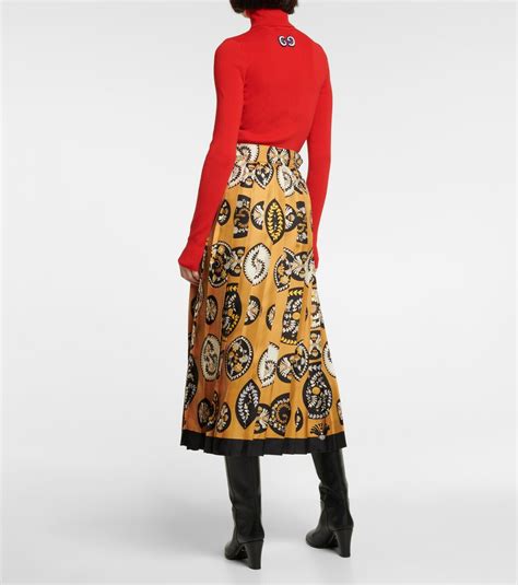 gucci maxi skirt
